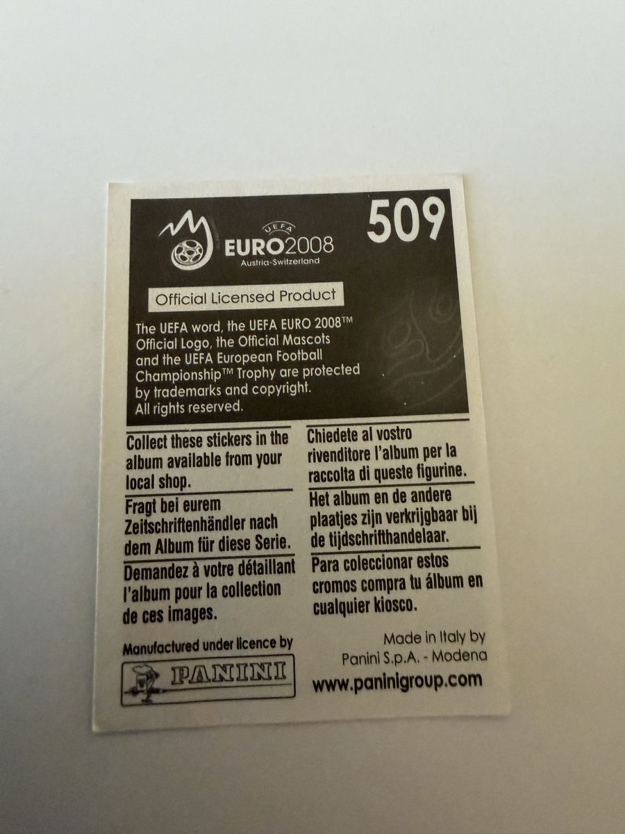 Panini Carte collezionabili: Panini Ronaldo EM 2008 – Nuovo (secondo la descrizione) da Treyvaux venduto da goali1fcea 1