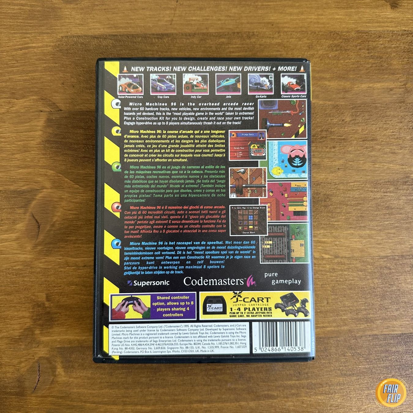 Sega Giochi: Micro Machines 96 Sega Mega Drive Spiel – Usato da Luzern venduto da fairflip 2