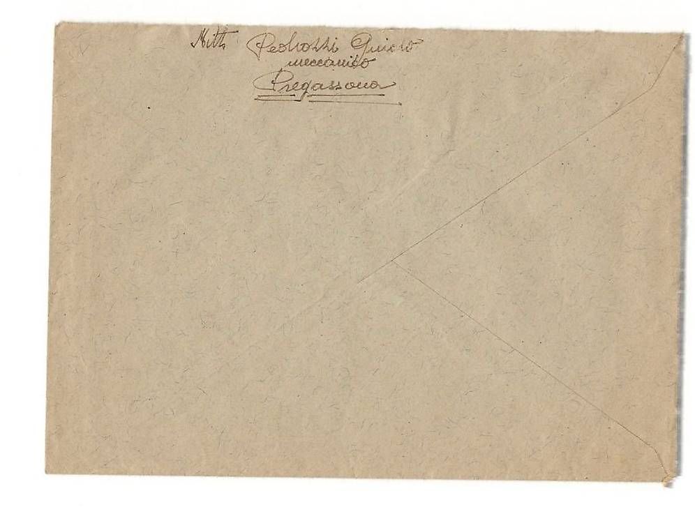 Alle Briefmarken: Fraconcobollo e busta, circolata nel 22.09.1948 – Gebraucht aus Viganello von SoldiniG 1