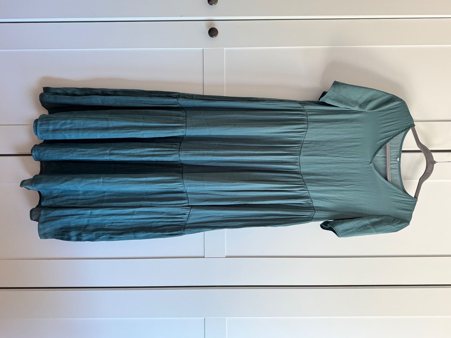 Robes: Grünes 7/8-Kleid – D'occasion à Tägerwilen par wik_f6d9