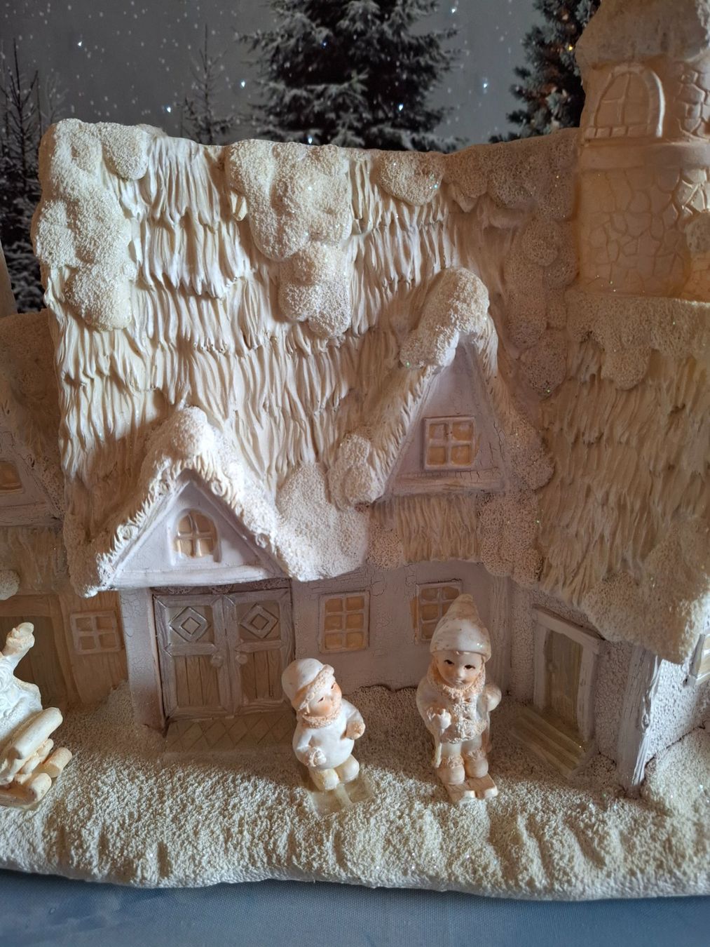 Tutte le decorazioni: BELEUCHTETE WINTERLANDSCHAFT MIT LICHT – Nuovo (secondo la descrizione) da Gretzenbach venduto da schibaya 5