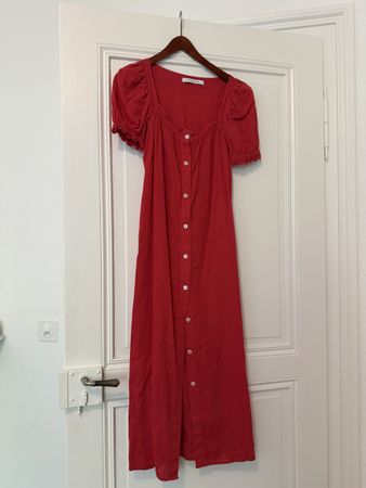 Kleid aus Leinen von Sleeper