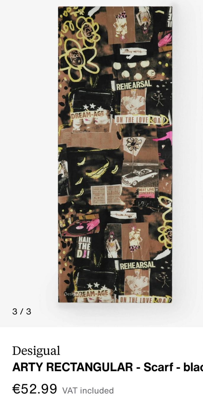 Desigual Foulard & Sciarpe: Desigual Schal Arty – Nuovo e nell'imballaggio originale da Basel venduto da regi_neruda 3
