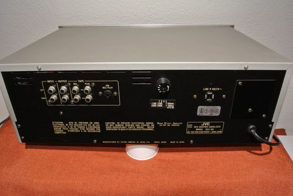 JVC SEA 80 Graphic Equalizer Acheter sur Ricardo