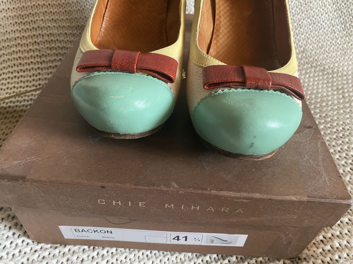 Chie Mihara Scarpe da donna: Escarpins Chie Mihara 41½ cuir   – Usato da Geneve venduto da Monthoux13 7