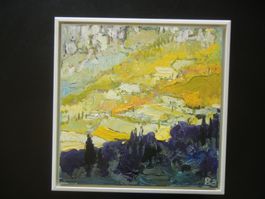 Bild Oel - Fred Baumann - Landschaft in der Provence
