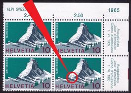 1965_ 433.2.01_ MATTERHORN_ Abart "KURZE LINIE" im Vb ! **