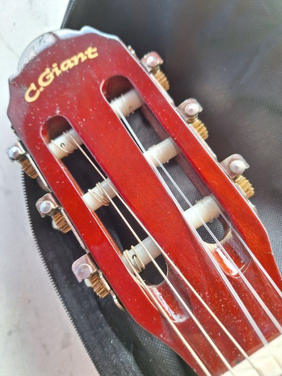 C.Giant Musikinstrumente: GIANT GITARRE INKL ETUI - FÜR PFADILAGER – Gebraucht aus Huttwil von Kunterbuntli 3