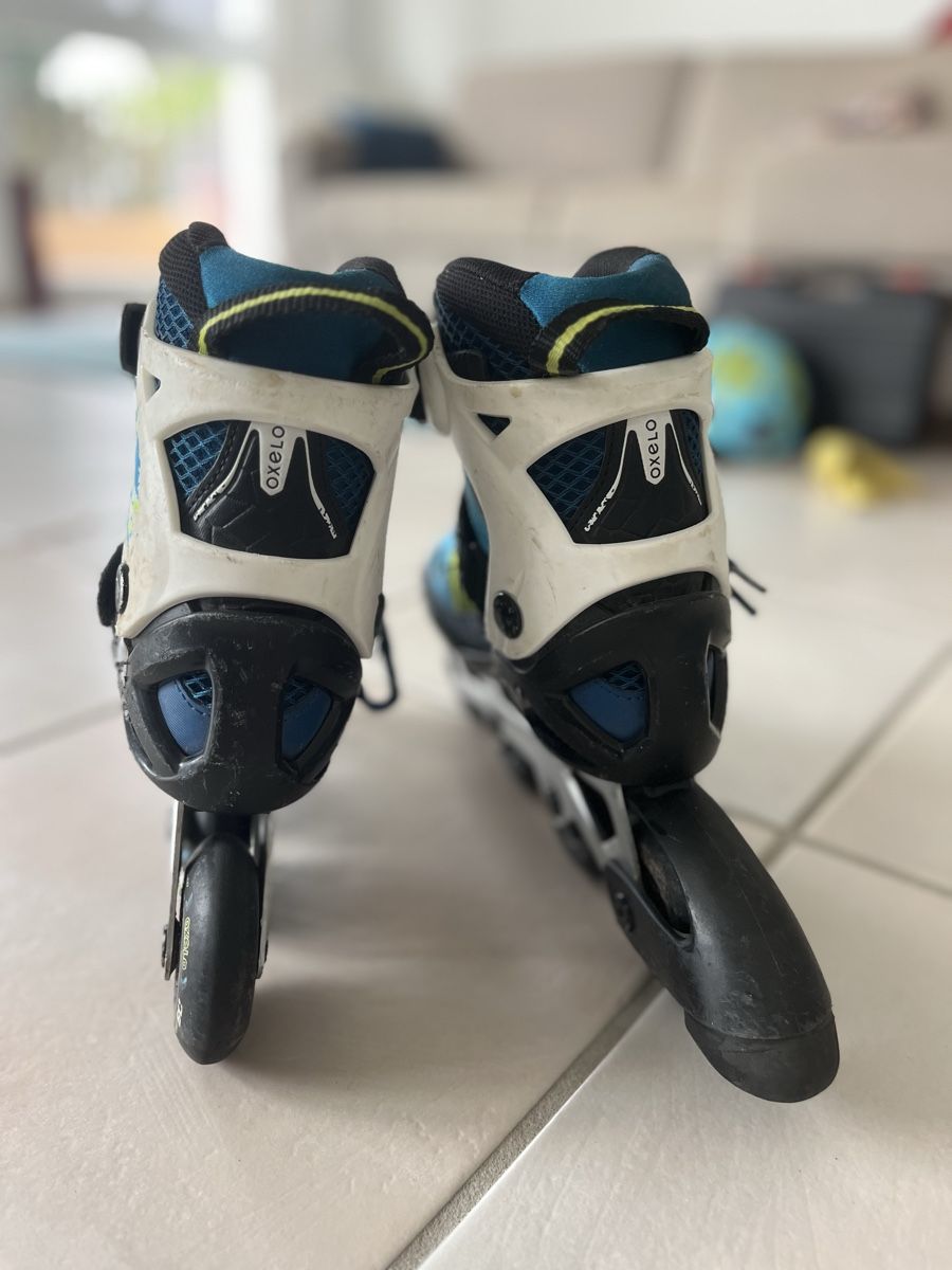 Decathlon Inline-Skating & Rollschuhe: Inline Skates Oxelo - Grösse 32-35 gebraucht – Gebraucht aus Freienstein von CoLeVo 2