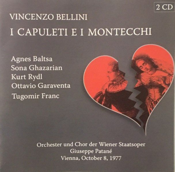 CD: Bellini - I Capuleti e i Montecchi (Patanè) – Usato da Grüningen venduto da azulblanco