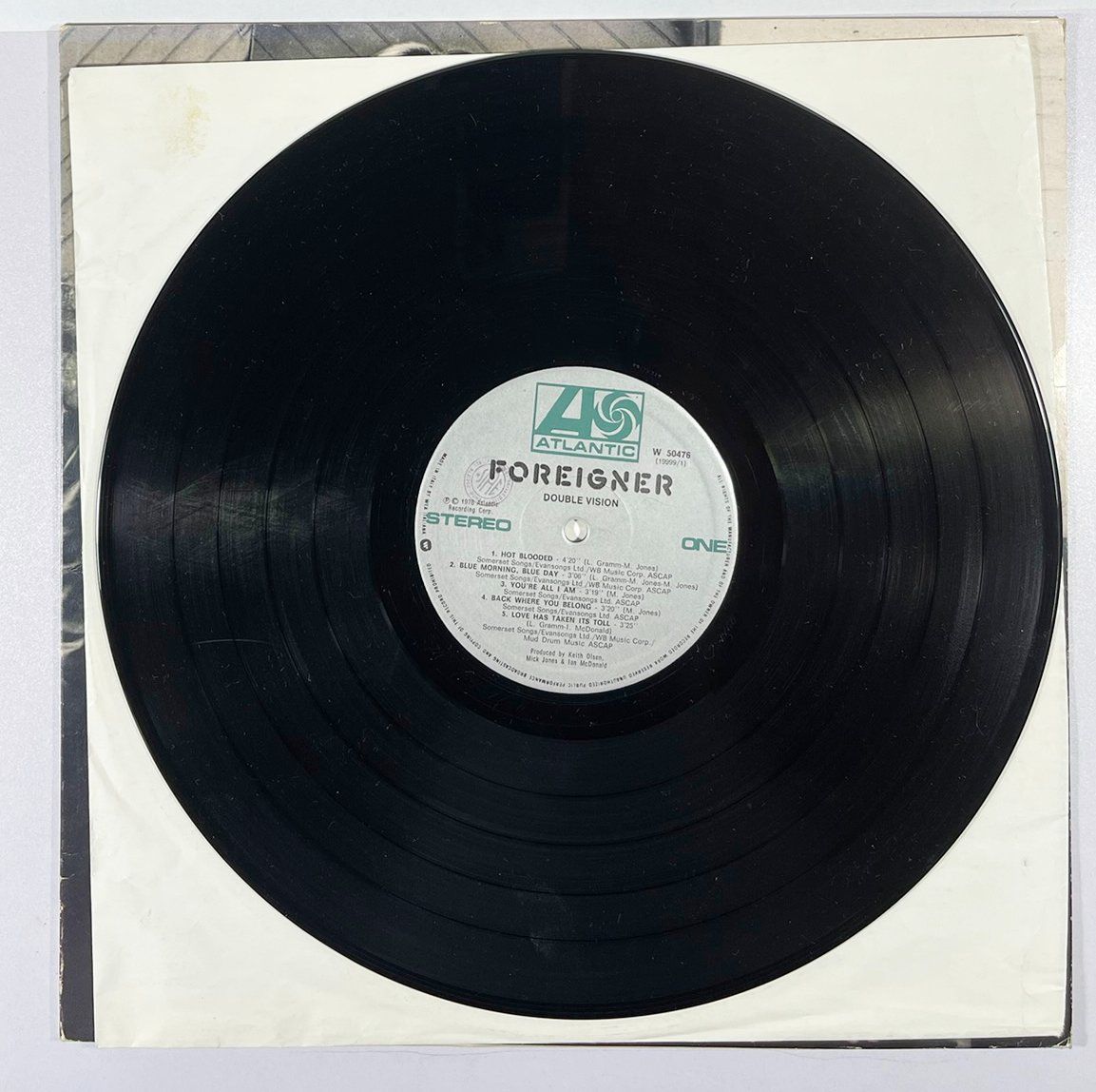 Schallplatten: LP: FOREIGNER - Double Vision (1978) – Neu (gemäss Beschreibung) aus Frenkendorf von Yard-Sale-2000 3