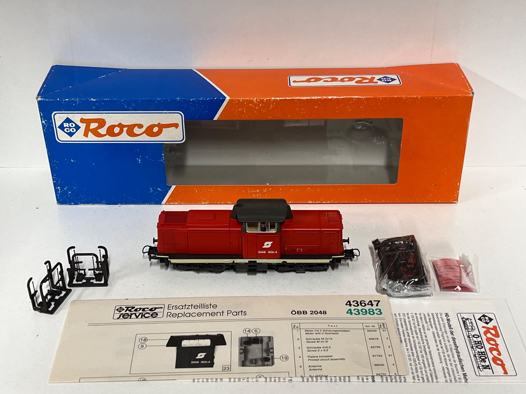 Roco Modelleisenbahnen: Roco 43983 OBB 2048 003-4 H0 AC Analog – Gebraucht aus Neuenhof von ludovicco