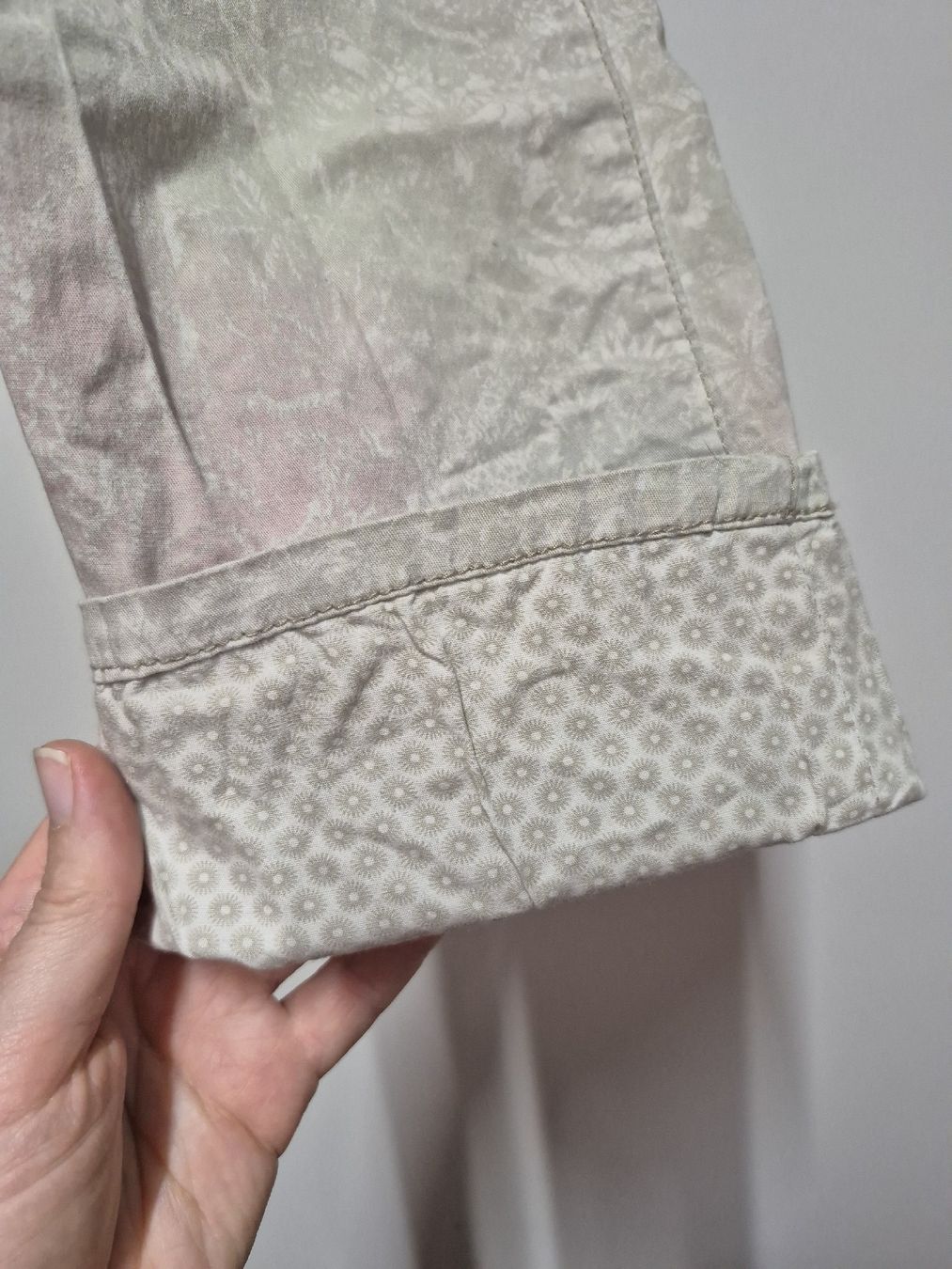 Nile Pantalons: NILE Hose Stretch Gr.S+ Pastell, Muster – D'occasion à Merligen par muss_haben 5