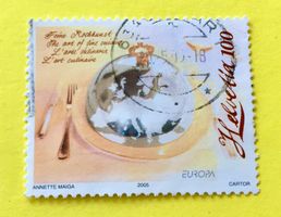 Nr.1162 Schweizer Gastronomie GESTEMPELT 2005   
