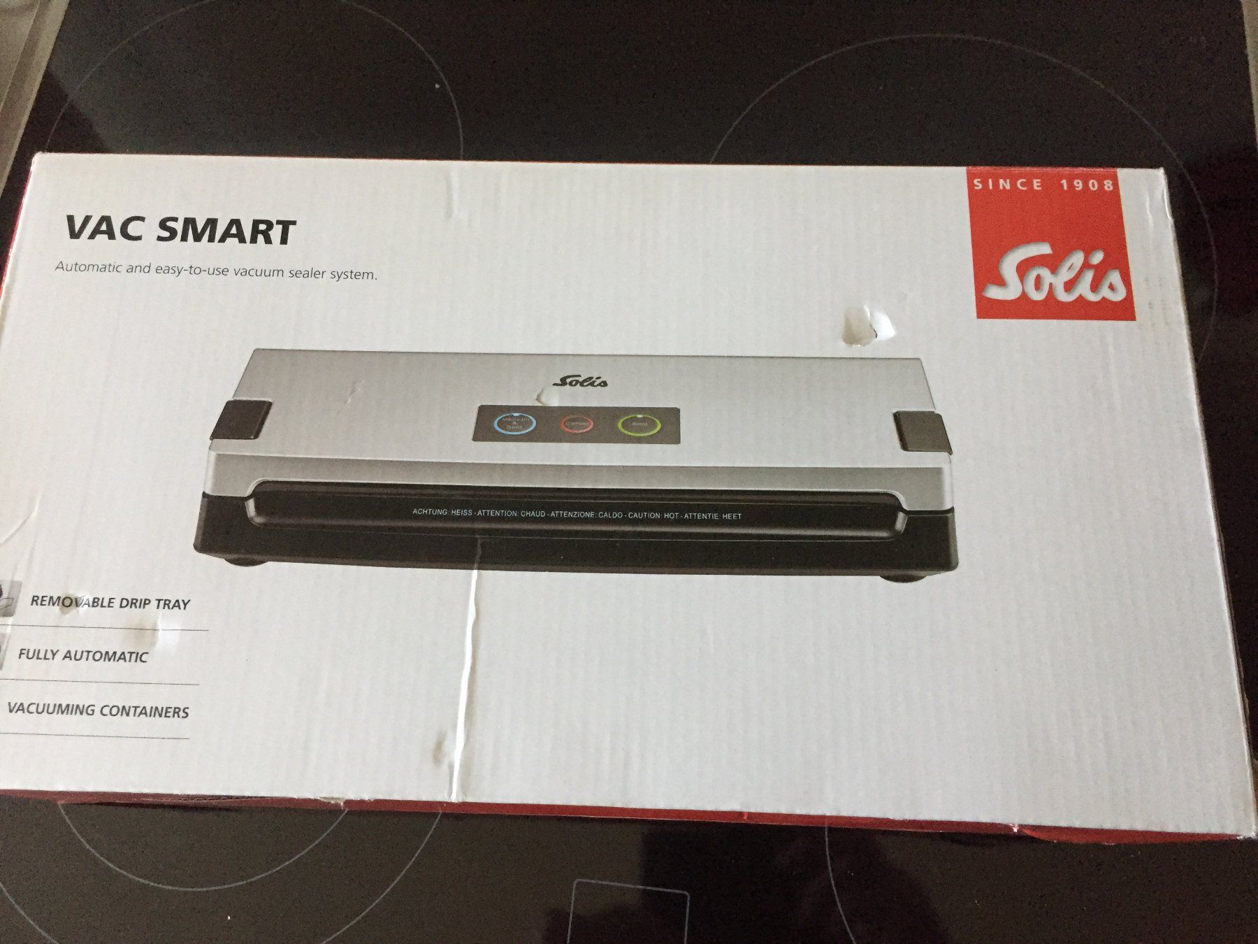 Solis Küchengeräte: Vacuumiergerät Solis Vac Smarth – Neu und originalverpackt aus Winterthur von delfin1314