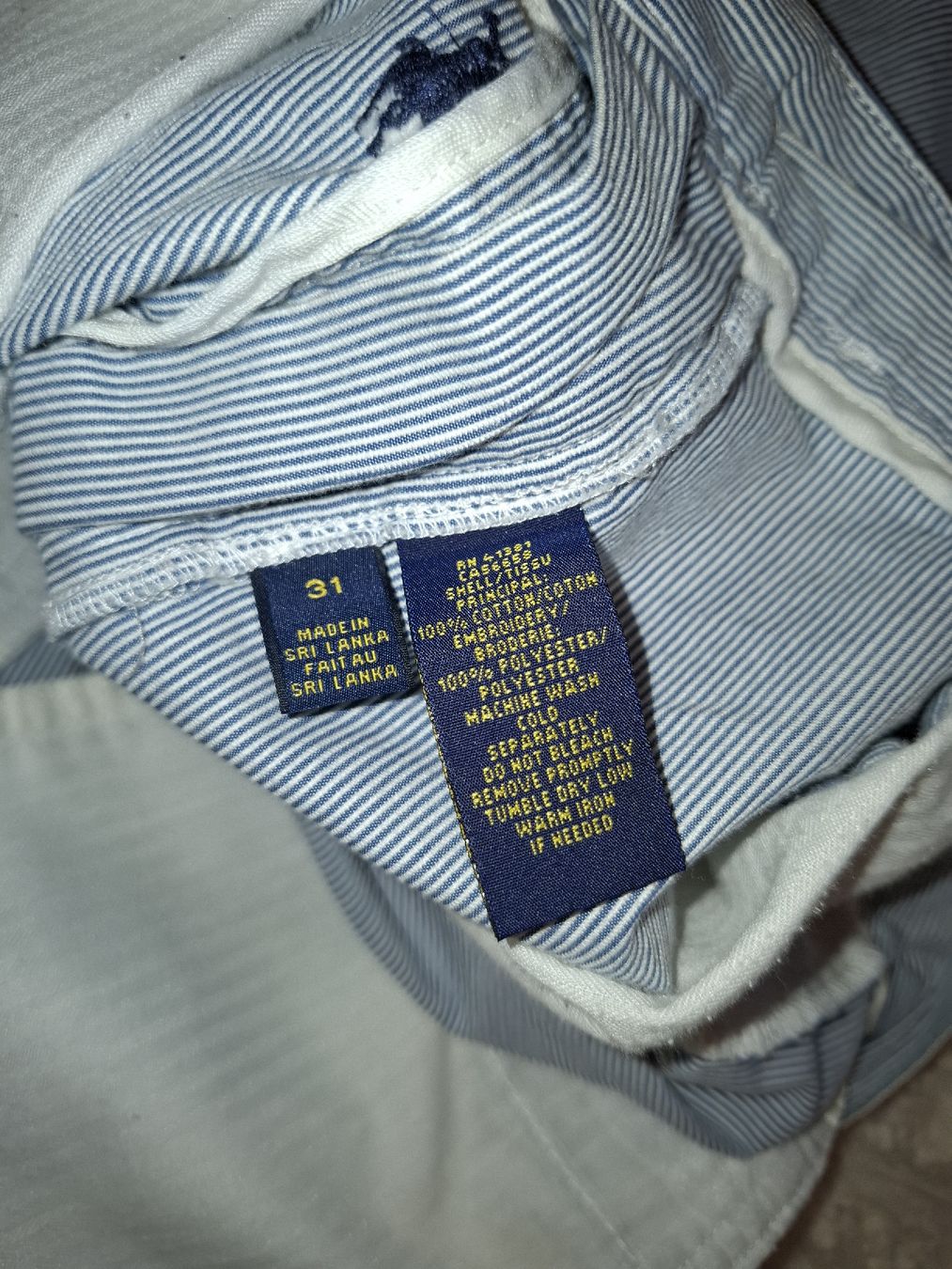 Ralph Lauren Pantaloni: RALPH LAUREN Short Rayé Full Logo W31 – Nuovo (secondo la descrizione) da Le Locle venduto da QualiteExpress 5