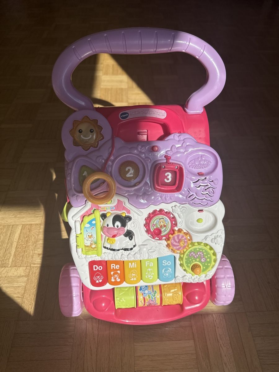Ausili per la deambulazione: baby walker pink learning tool good condition – Usato da Zollikerberg venduto da sha_r9g6