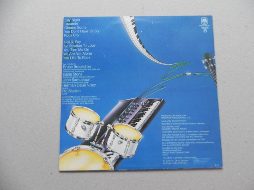 LP USA Southern Rock Band Doc Holliday 1983 Modern Medicine (Gebraucht ...