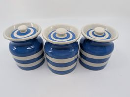 3 Dosen Vorratsdosen klein, Designklassiker aus Irland