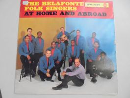 The Belafonte Folk Singers " At Home And Abroad " 1961