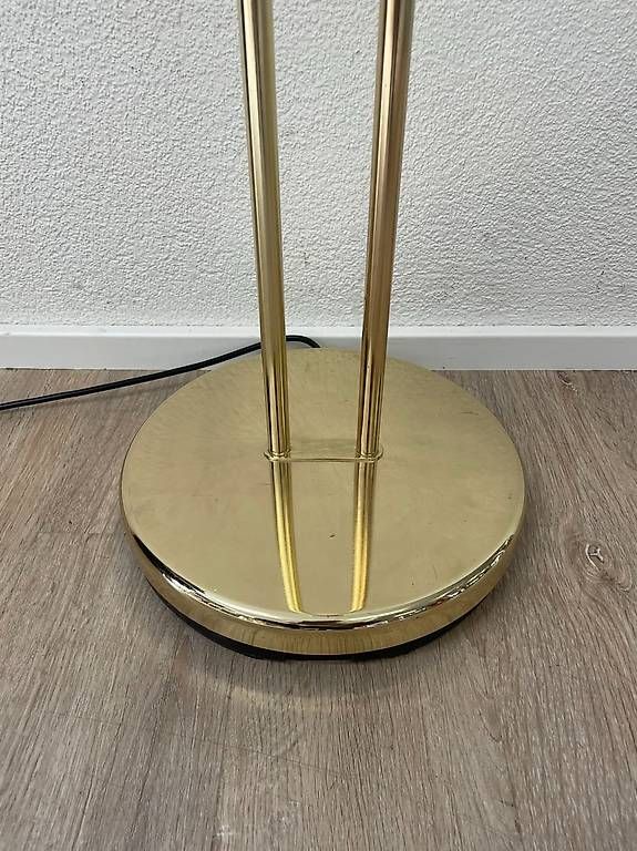 Lampade: Vintage Stehleuchte mit Leseleuchte in Messingoptik – Usato da Obernau venduto da Arche_Noah_Brocki 3