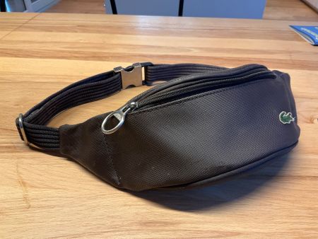 Lacoste Bauchtasche Chocolate Braun