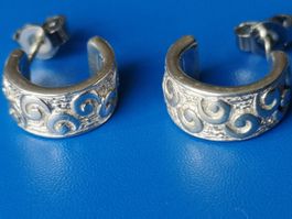 Massive Silber Ohrringe 925