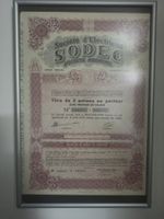 Action Société d'Electricité SODEC Luxembourg