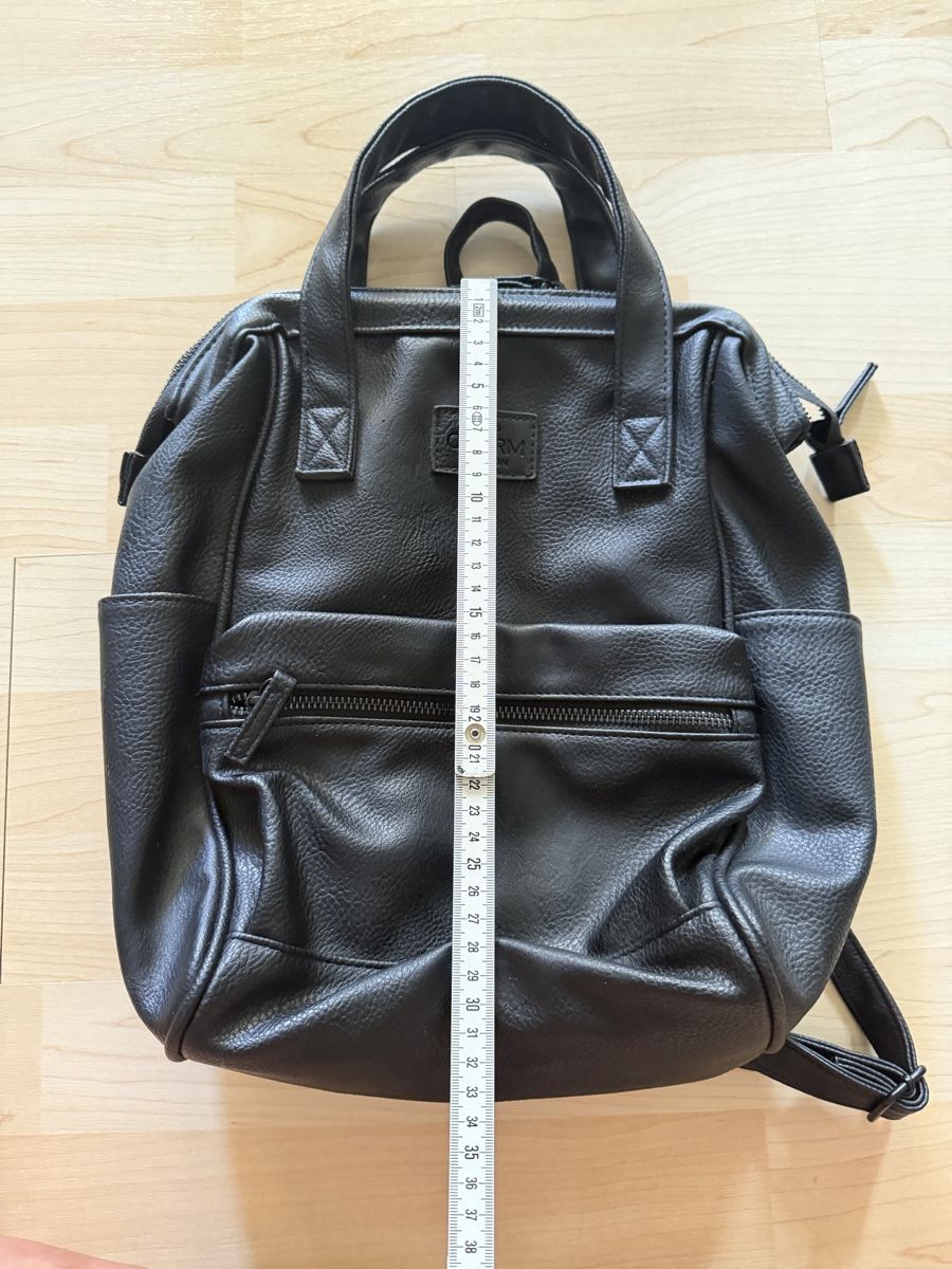 Zaini: Rucksack Charm London schwarz Kunstleder – Nuovo (secondo la descrizione) da Buonas venduto da viotoggi 3