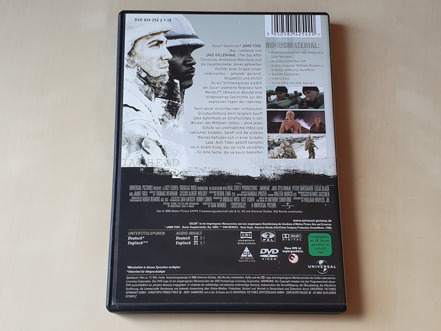 Tous les DVDs: Jarhead – D'occasion à Stansstad par collectorsshop 1