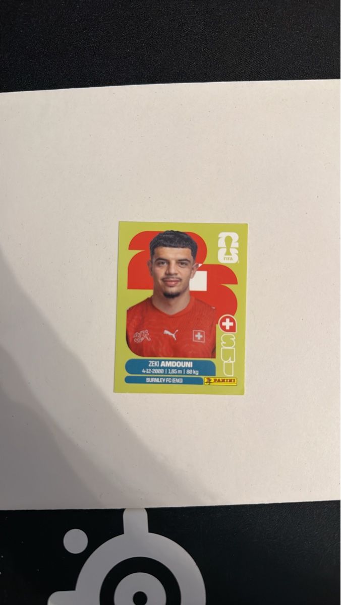 Panini Cartes à collectionner: Zeki Amdouni SUI 20 – Neuf (Voir description) à Zürich par Maeckes