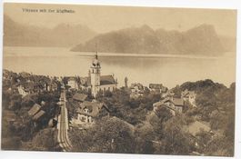 Vitznau mit der Rigibahn