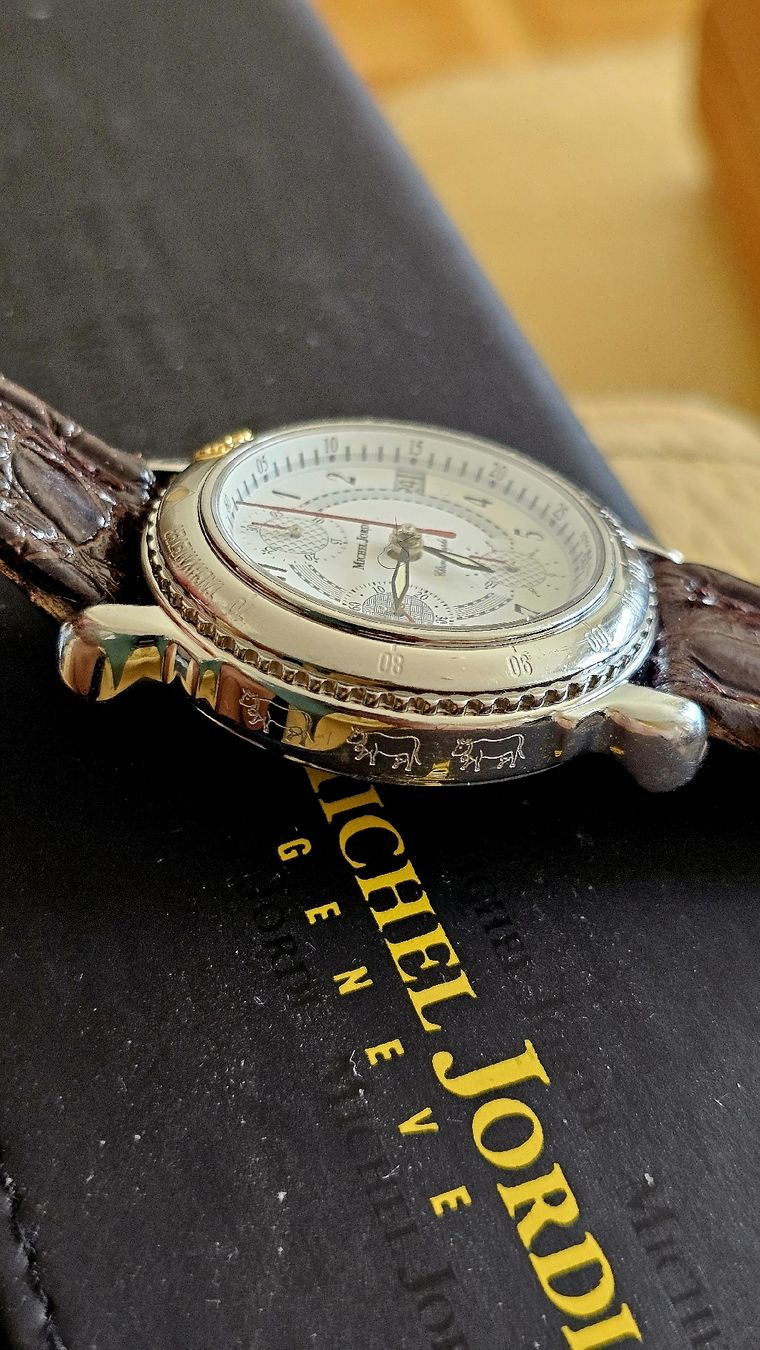Michel Jordi Orologi: Michel Jordi ethno chrono valjoux – Usato da vevey venduto da Edwatch 3