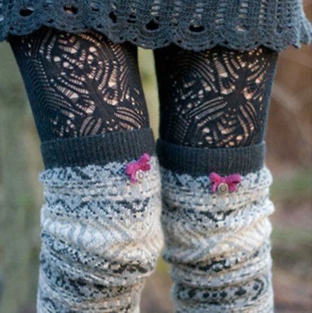 *NEU* Odd Molly Crochet Leggings Merinowolle M 38 40 zu Nile