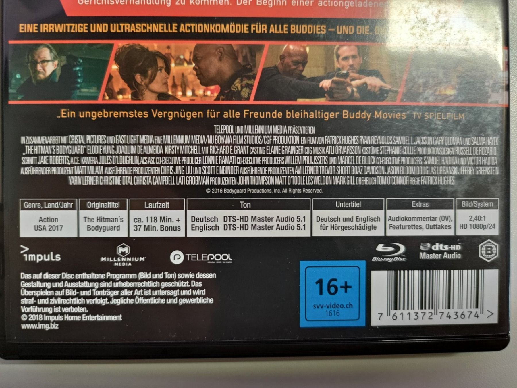 Alle DVDs: Killer's Bodyguard – Gebraucht aus Liestal von Kratzilla 3