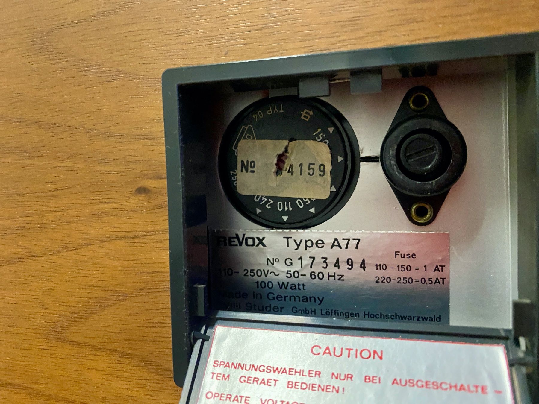 Revox Apparecchi a nastro: Revox A77 MK IV Dolby – Usato da Ichertswil venduto da Jazzbassplayer68 6