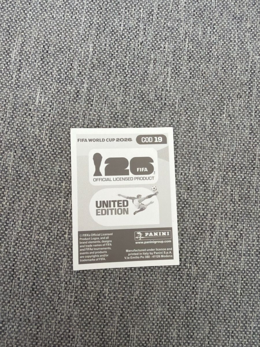 Panini Carte collezionabili: FIFA World Cup 2026 Sticker United Edition COD 19 – Nuovo (secondo la descrizione) da Kriens venduto da saby24