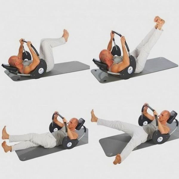 Hometrainer: Bauchmuskeltrainer Power-Roller – Nuovo e nell'imballaggio originale da Allschwil venduto da therapyshop