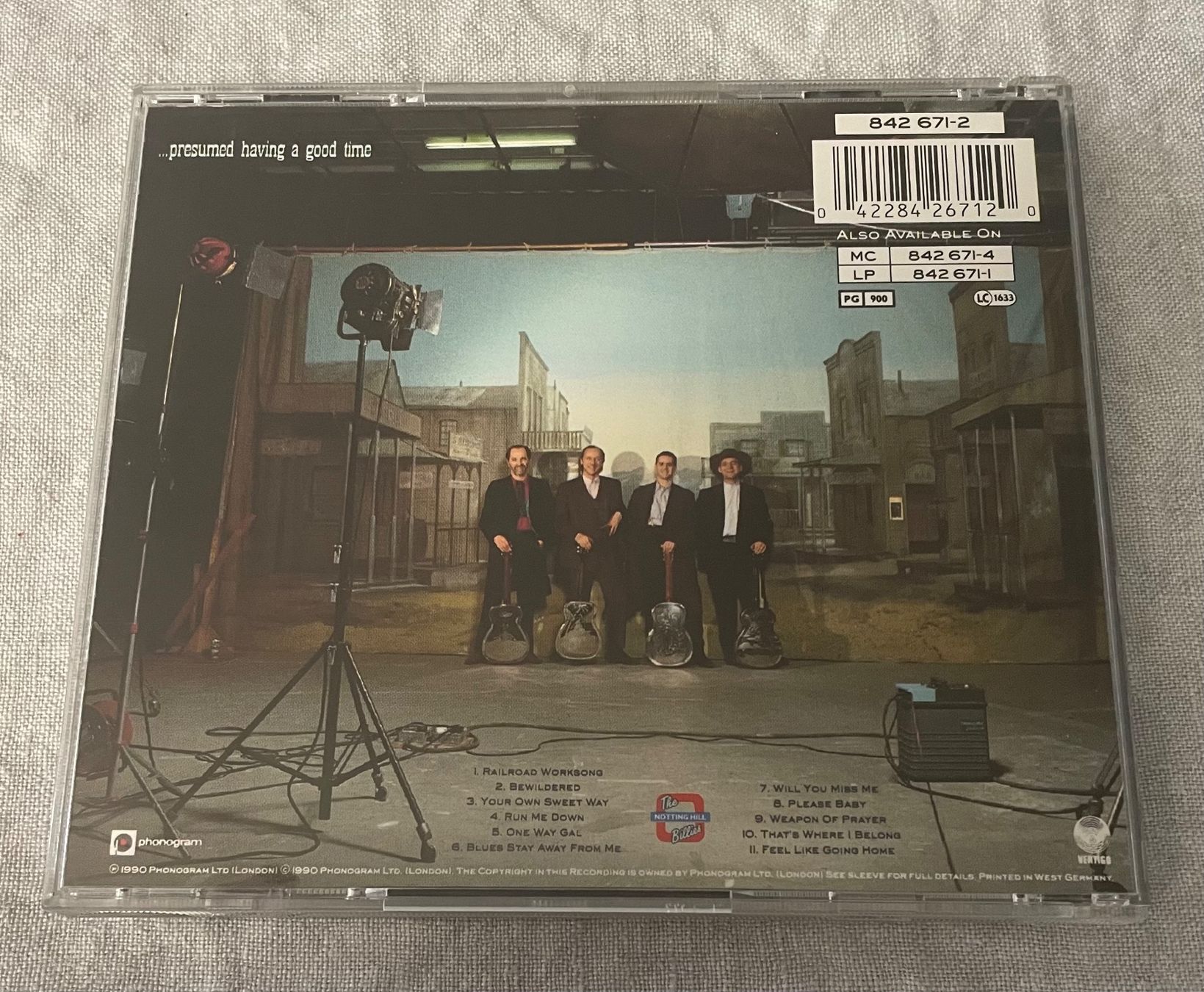 CD: The Notting Hillbillies - Missing...CD-Top Zustand! – Usato da Winterthur venduto da crave 3