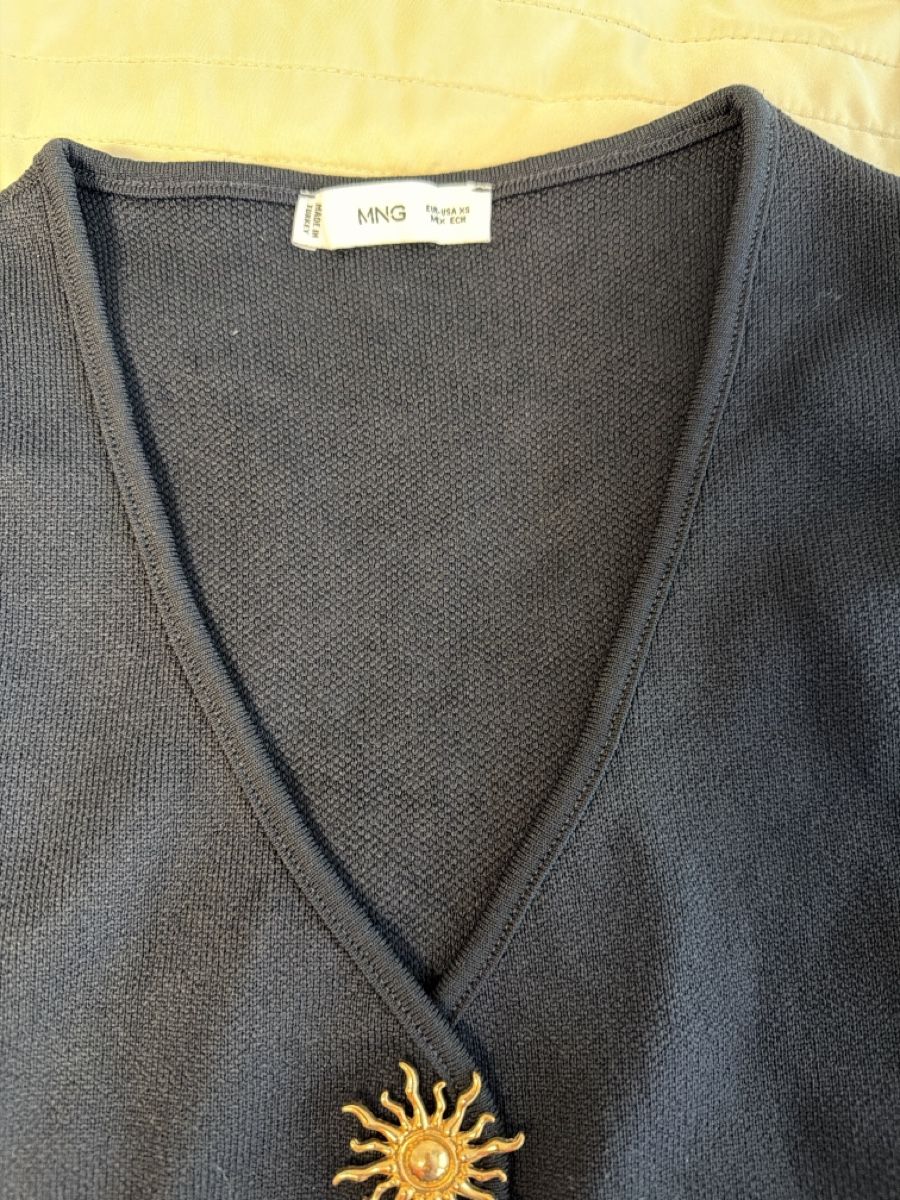 Gilets & Westen: Mango Strickweste, dunkelblau, Grösse S, neuwertig! – Neu (gemäss Beschreibung) aus Wollerau von Rau08 1