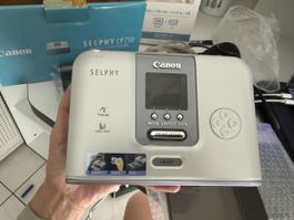 Fotodrucker Canon Selphy CP710 mit Zubehör im Set