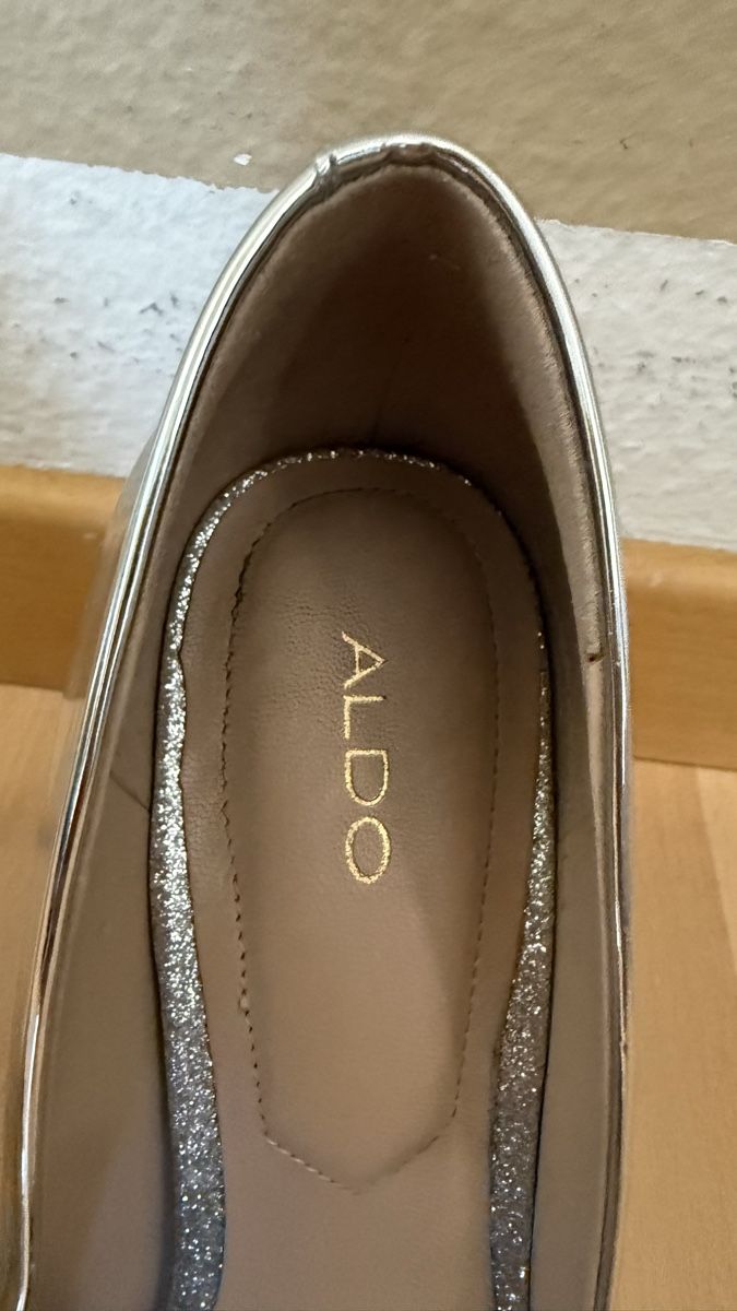 Aldo Damenschuhe: Silver Pumps von ALDO – Gebraucht aus Thun von tat_wg9t 1