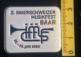 2. Innerschweizer Musikfest Baar Abzeichen 21.-23. Juni 2024