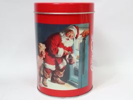 Blechdose Coca Cola Weihnachten Weihnachtsmann Samichlaus