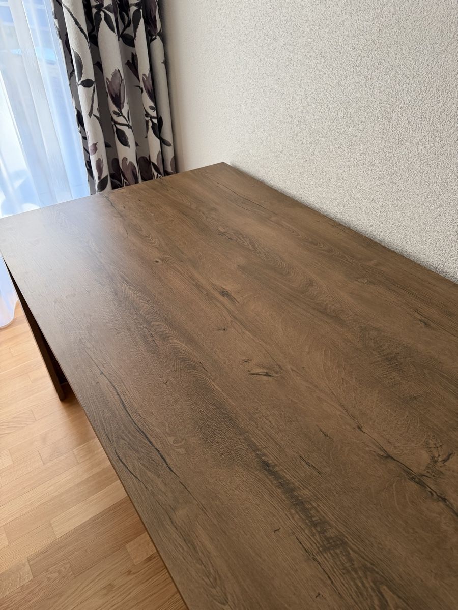 Tavoli: Esstisch 90x160 wilde Eiche dunkel - Top Zustand – Nuovo (secondo la descrizione) da Muri AG venduto da gab_n8g8 1