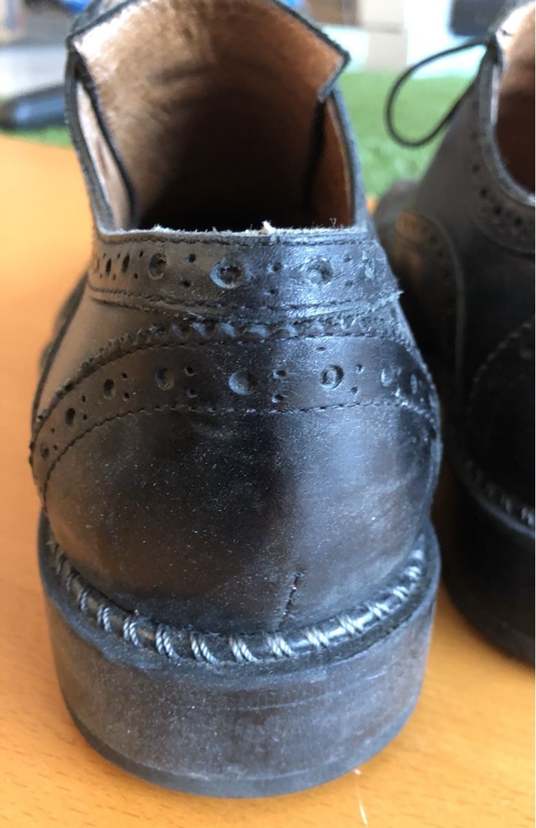 Scarpe da uomo: Modischer Lederschuh Gr 42 – Usato da Madetswil venduto da Biker100 2