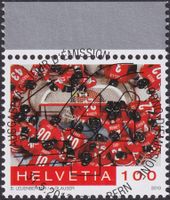 2013, Nr.1470 "IIHF" mit Ersttags-Voll-Stempel +TAB