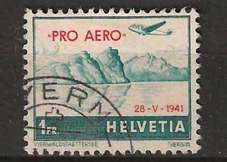 Tutti i francobolli: PA035 - Pro Aero F35 obl. – Usato da Trélex venduto da Phil_Albert