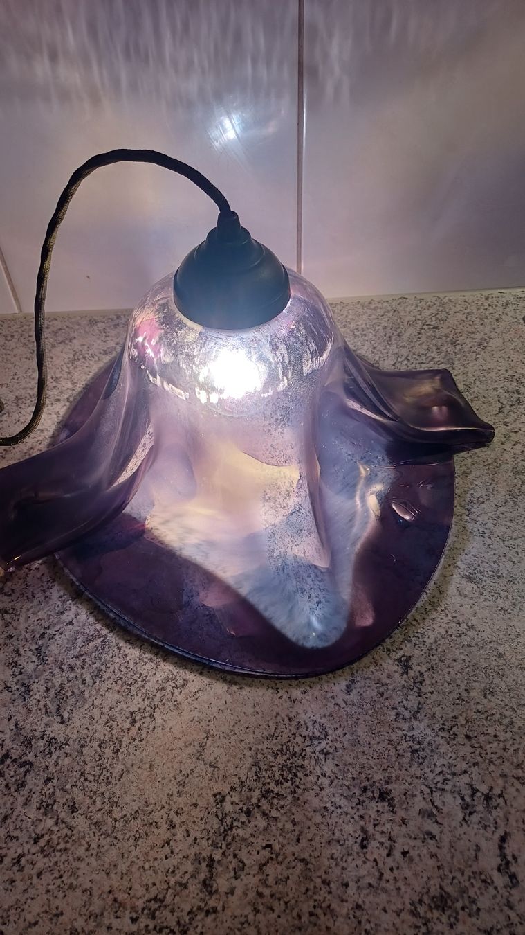 Lampade: Schöne Farbige Lampe – Usato da Flawil venduto da Naphtali