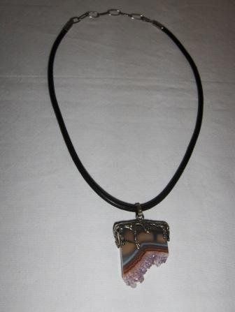 Catenine: Originelle Kette mit Achatanhänger – Usato da Dübendorf venduto da alracfo 3